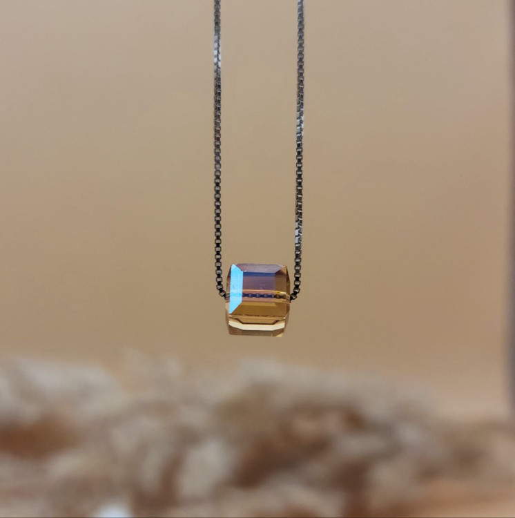 گردنبند زنانه مدل سواروسکی