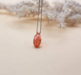 گردنبند نقره سواروسکی مدل اشک