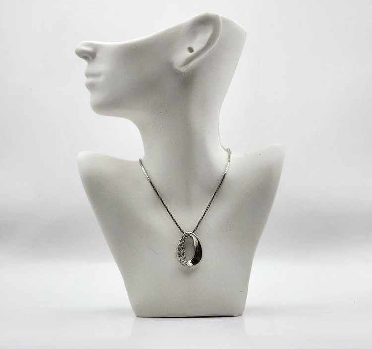 گردنبند زنانه ایتالیایی طرح قطره