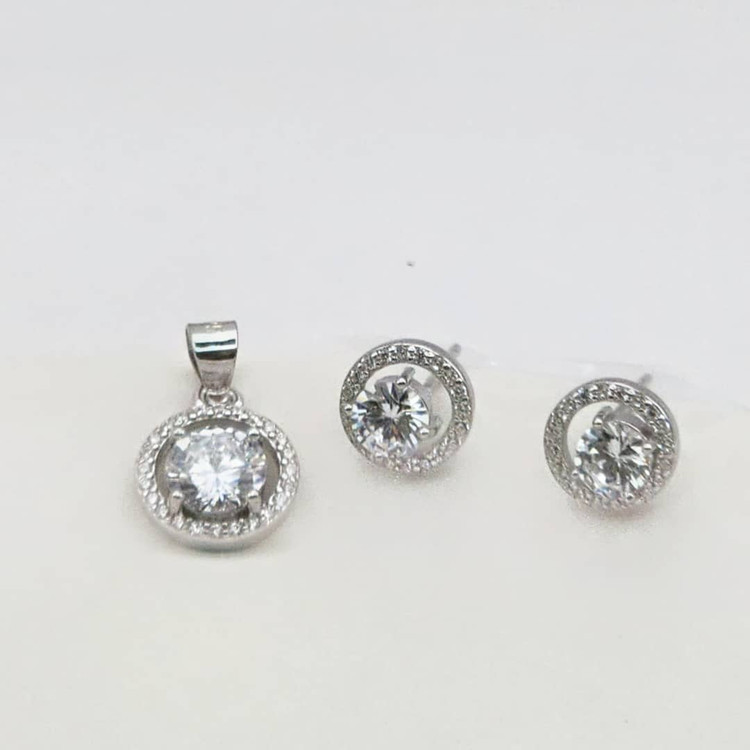 نیم ست زنانه ایتالیایی طرح نگین درخشان