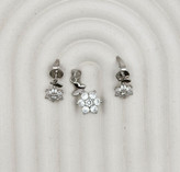 نیم ست زنانه ایتالیایی طرح گل برجسته