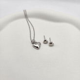 نیم ست زنانه ایتالیایی طرح قلب