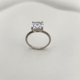 انگشتر تکنگین نقره ۹۲۵