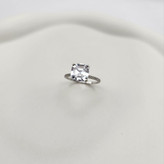 انگشتر تکنگین نقره ۹۲۵