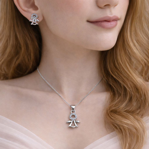 نیم ست زنانه ایتالیایی طرح فرشته